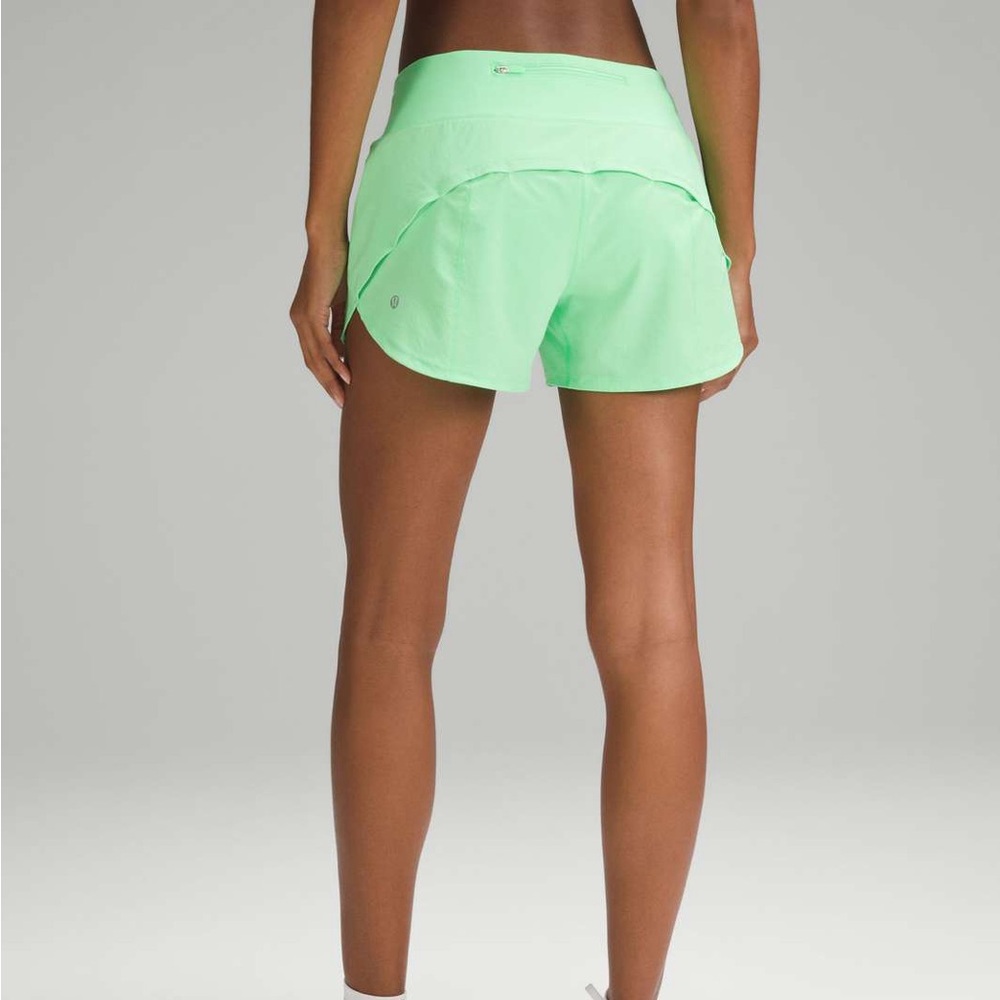 lululemon athletica Mint Green Athletic Shorts